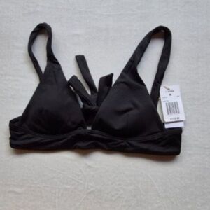 L*Space Harley Bikini Top color Black size Medium.
